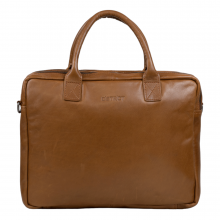 DSTRCT State Street Working Bag Clean Laptoptas 15,6'' Cognac