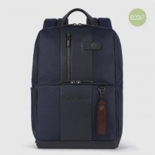 Piquadro Brief 2 Laptop Backpack 14" Blue