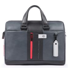 Piquadro Urban Laptop Briefcase 15.6'' Black/Grey