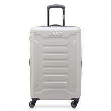 Jeep Koffer Medium 68 cm Expandable Grey Drizzle