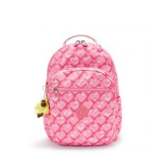 Kipling Seoul Lap 15" Rugzak Adorable Hearts