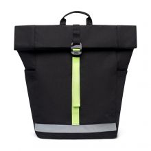 Lefrik Lars Roll Backpack 15,6" Black Lime Ripstop