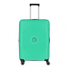 Travelite Orbita 4 Wiel Trolley M Expandable Green