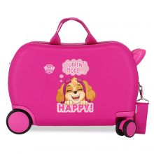 Paw Patrol Rolling Suitcase 4 Wheels Playfyul Fuchsia