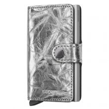 Secrid Mini Wallet Portemonnee Crunch Silver