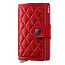 Secrid Premium Mini Wallet Portemonnee Emboss Diamond Red