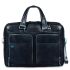 Piquadro Blue Square Portfolio Computer Briefcase 15" with iPad Night Blue