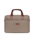 Hexagona A4 Briefcase Laptoptas S Taupe