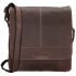 Hide & Stitches Japura Messenger Bag Donkerbruin